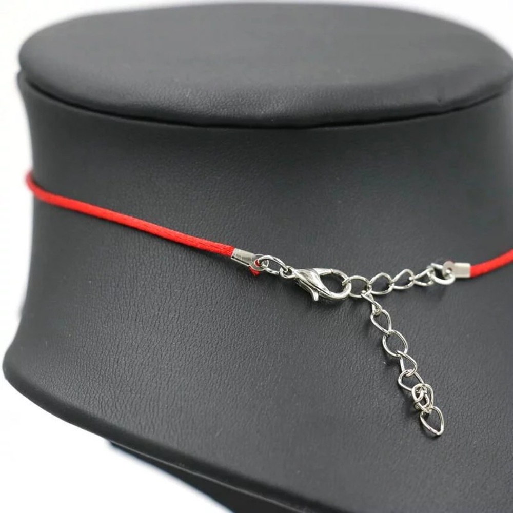 Red Thread Chocker Necklace Buddha Head - Picture 6 of 6